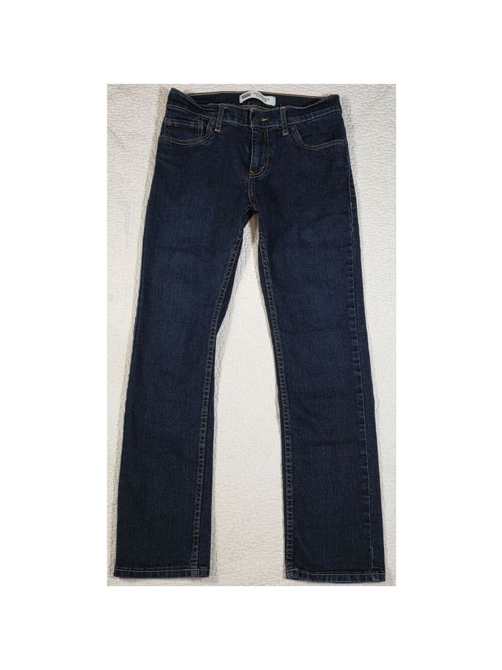 Levis Performance 511 Slim Size 14 Reg Youth Dark Blue Wash Jeans